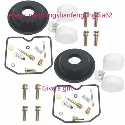 FOR EN500 1990-2009 Vulcan EN 500 Carburetor repair kit Diaphragm Float gasket - Image 1 of 3
