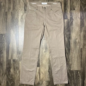 Brax Hose Herren 32x30 Braun Woo.Look Light Chuck 5 Pocket Slim Freizeit Stretch - Bild 1 von 10