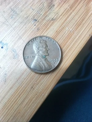 1956 D/D Линкольн Пшеница (12) монеты 1c FS-501 об/мин Повторно Как новый Марка Ошибка - Изображение 1 из 2