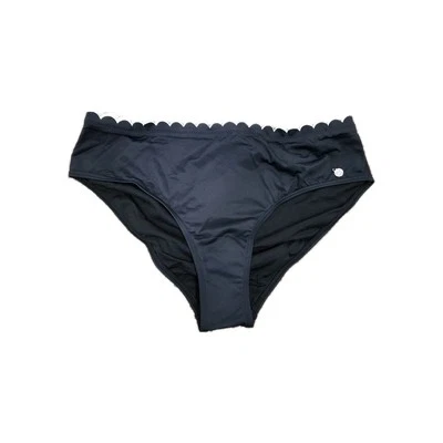 Parte inferior de natación de bikini Lascana Venus negra talla 10 Foto 1 de 4