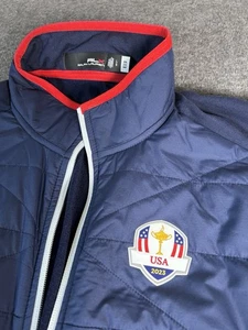 Ralph Lauren RLX Ryder Cup Jacke Herren Large 2023 USA Full Zip Dodici Forti - Bild 1 von 9