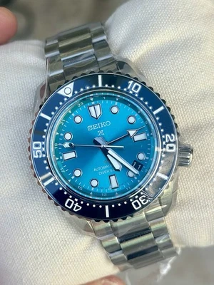 Seiko Prospex SPB475 Limited x/500 1968 Heritage Diver’s GMT relógio automático - Imagem 1 de 4