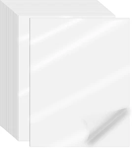 Papel Calcomania Transparente Impresora de Inyección de Tinta Láser 20 Hojas Tamano Carta - Imagen 1 de 12