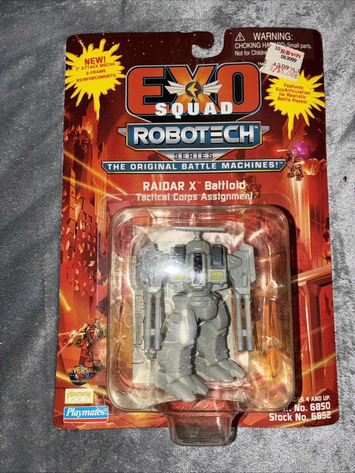 EXO Squad Robotech 1994 Raidar X Battloid Tactical Corps