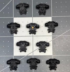 40K Space Marines BACKPACKS x10 lot #3 firstborn middlehammer GW bits OOP AX25 - Picture 1 of 2