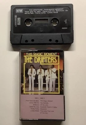 R&B SOUL THE DRIFTERS THIS MAGIC MOMENT CASSETTE TAPE LIGHTLY USED EXCELLENT - Image 1 of 3