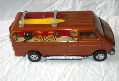 复古 ERTL 道奇定制 Street Van Sand Van Surfing — 第 1/4 张图片