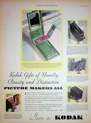 Original 1928 Vintage Recorder Ad: Ft. Kodak, Special with Kodak Anastigmat - Image 1 of 2