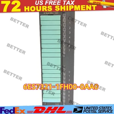 New Siemens 6ES7 321-1FH00-0AA0 6ES7321-1FH00-0AA0 SIMATIC S7-300 digital input - Image 1 of 4