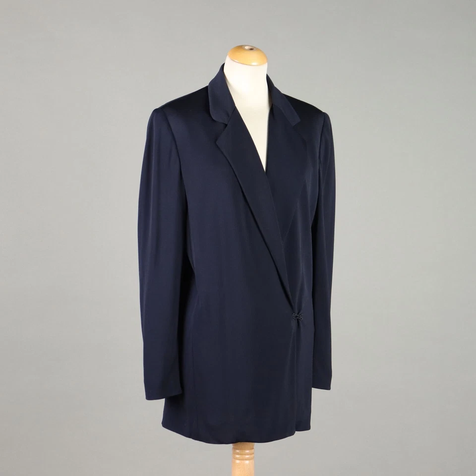 Blazer Moschino Couture Fibre Rayon Poliammide Taille 44 Italie Original - Photo 1/4