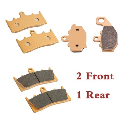 Brake Pads for Kawasaki ZX600 Ninja ZZR600 2005-2008 2006 Front Rear FA188 FA192 - Image 1 of 4
