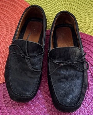 Мокасины Bruno Magli Tino мужские 10,5 M коричневая кожа сделано в Португалии - Изображение 1 из 4