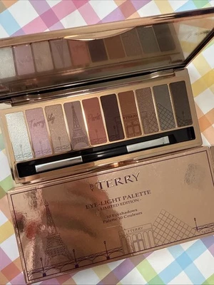BY TERRY EYE-LIGHT PALETTE LIMITED EDITION TERRYBLY PARIS 10 EYESHADOWS New - Image 1 of 4
