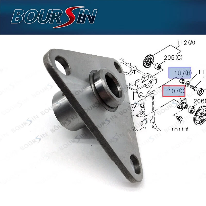 Shaft, Idle Gear For ISUZU NPR NPR-HD NQR NRR 4HE1 4HK1 1998-2015 - Image 1 of 1