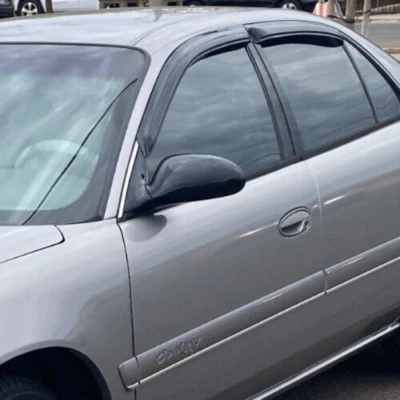AVS Smoke Rain Guards Vent Visors 3M Tape-On for 97-05 Buick Century Regal Sedan - Image 1 of 4