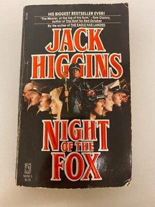 BOOK NIGHT OF THE FOX BY    JACK HIGGINS  - Picture 1 of 2
