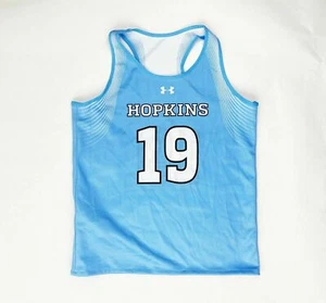 Under Armour Hopkins Blue Jays Reversible Lacrosse Jersey Women's S Blue UJLRH2W - Picture 1 of 4