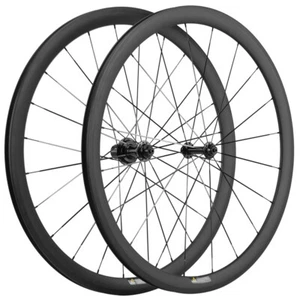 700C 38 mm Clincher Carbon Radsatz Rennrad Räder Handbau USA auf Lager R13 - Bild 1 von 10