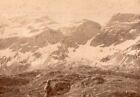 Pyrenees hauteur de Gedre France old Photo 1890&#39;