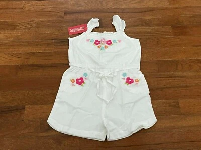 Nuevo mameluco floral blanco arrecife floral Gymboree para niñas talla 5 Foto 1 de 4