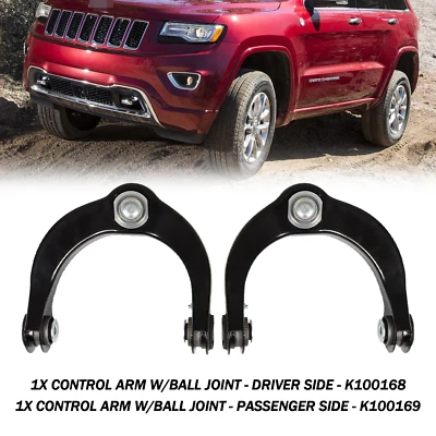 2Pcs For 2011-2015 Dodge Durango Jeep Grand Cherokee Front Upper Control Arms - Image 1 of 4
