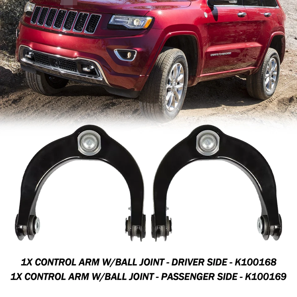 Brazos de control superiores delanteros 2 piezas para Dodge Durango Jeep Grand Cherokee 2011-2015 Foto 1 de 4