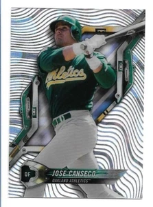 Difractor de magma Jose Canseco 2018 Topps High Tek Pattern 1 Waves #HT-JCA - Imagen 1 de 2