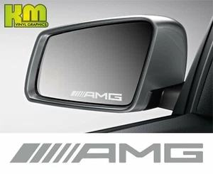 X2 AMG Adesivi vinile effetto vetro inciso - Classe C A45 CLA45 GLA45 C63 - Foto 1 di 1