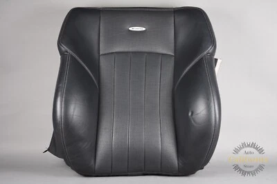 03-06 Mercedes W211 E55 AMG Front Right Passenger Upper Seat Cushion Black OEM - Image 1 of 4