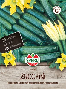 Zucchini 'Leila' F1 - Cucurbita pepo, nicht rankend, Samen, 83598 - Bild 1 von 2