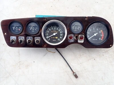 1968 1969 1970 菲亚特 850 蜘蛛仪表板仪表盘仪表原始设备制造商 — 第 1/4 张图片