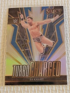 LA KNIGHT 2024 Panini Select WWE Turbo Charged Silver Prizm #28 - Picture 1 of 2