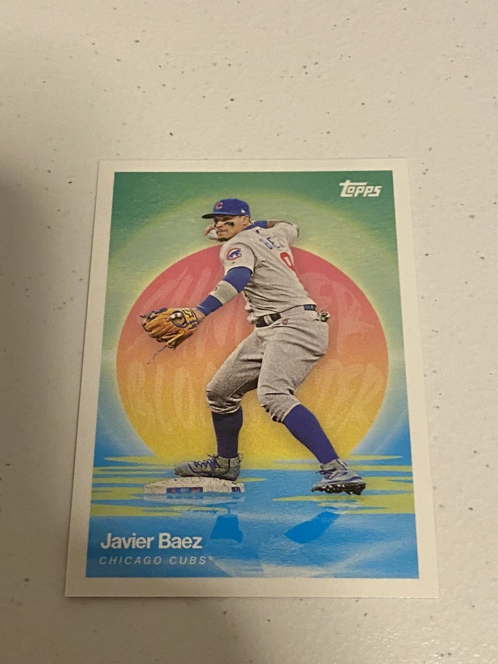 2020 Topps On Demand Javier Baez MLB Summer Blockbuster Cubs #19 - Image 1 of 1