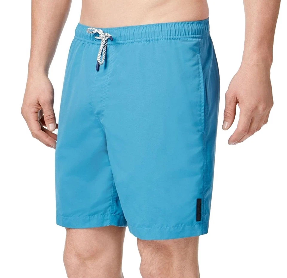 Michael Kors New Rhone Men's Blue Swim Trunks XL Foto 1 de 1