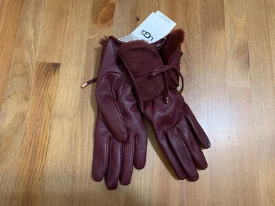 Combo guantes de cuero de oveja Ugg puerto nuevo con etiquetas talla M $130.00 Foto 1 de 4