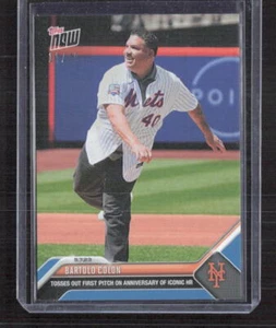 2023 Topps Now #246 Bartolo Colon Blue 11/49 - Picture 1 of 2