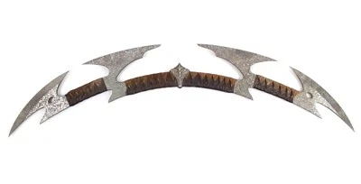 Rare Limited Edition 924/2400 United Cutlery Star Trek Klingon Bat'Leth Sword - Image 1 of 3