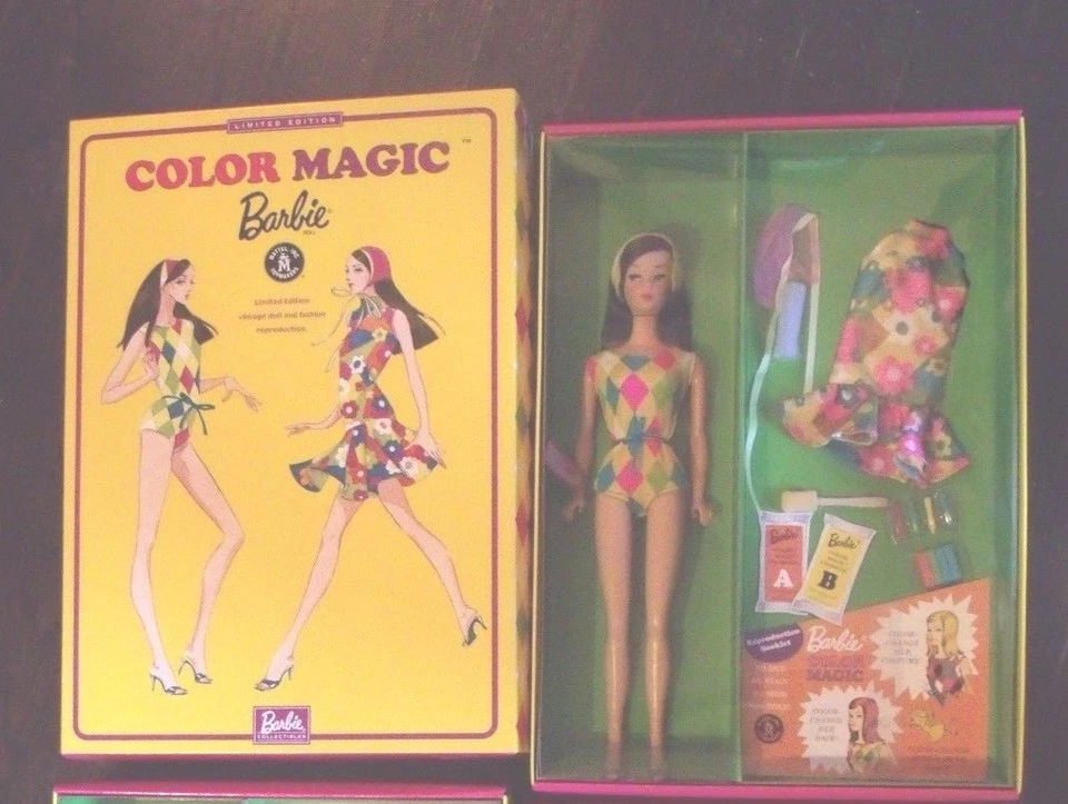 Color Magic Barbie 2004 LE Grant A Wish Mini Convención  Foto 1 de 1