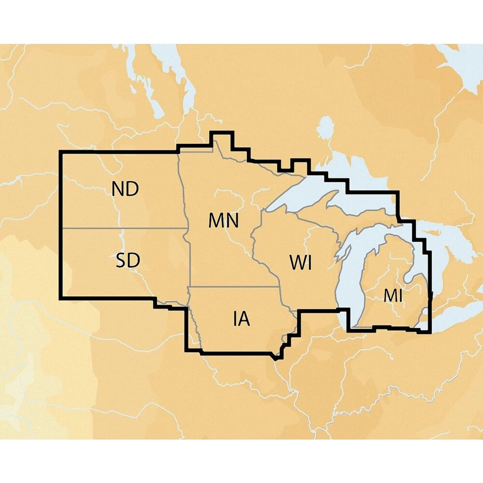 Navionics Msd/Nav+No Navionics+ Regions North Preloaded Msd Format - Image 1 of 4