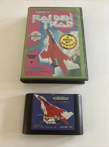 Carro/estuche auténtico Raiden Trad (Sega Genesis, 1991) - sin manual - probado - Imagen 1 de 9