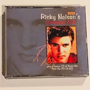 RICKY NELSON - NELSON'S GREATEST HITS + BONUS CD OF ROCK HITS FROM 50'S & 60"S - Picture 1 of 2