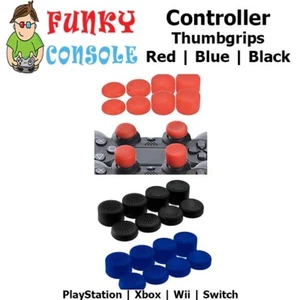Nintendo Switch Xbox One PS4 Controller Silicone Thumb Stick Grips PlayStation - Imagen 1 de 10