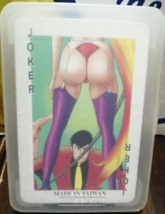 MAZZO CARTE GIOCO MANGA LUPIN 3 ANIME POKER CARDS GAMES jigen,fujiko,goemon,zazà - Foto 1 di 3