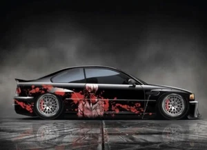 Itasha Custom Car Decals; Anime Inspired Car Decals; Itasha Side Decal,Both Side - Picture 1 of 1