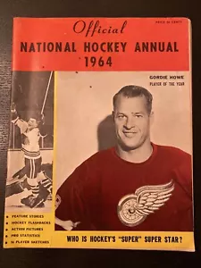 Official National Hockey Annual 1964 - Picture 1 of 8