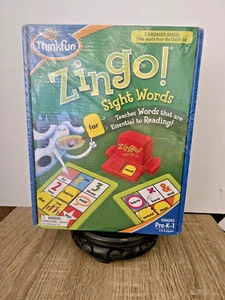 NUEVO Thinkfun Zingo! Juego de aprendizaje basado en estándares Sight Words Pre-K-1 Zinger Toy - Imagen 1 de 2