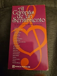PEDRO FLORES: AL COMPAS DE UN SENTIMIENTO MUSICA VHS VIDEO, BANCO POPULAR - Bild 1 von 3
