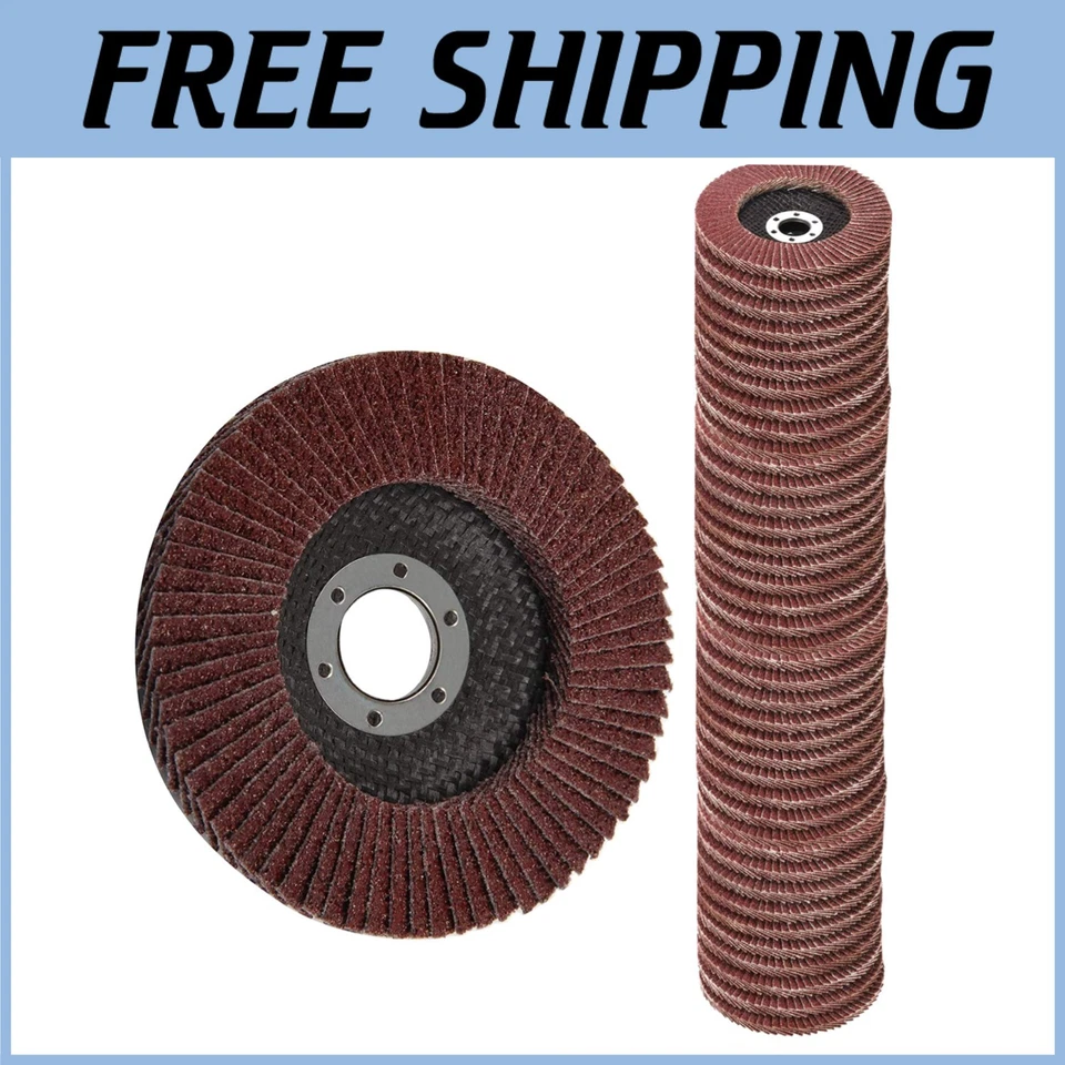 Flap Discs 40 PCS 4.5 Inch - Assorted Grit Grinding Wheels - Image 1 of 4