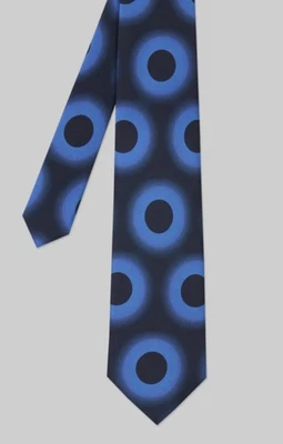 Corbata de cuello PAUL SMITH para hombre 100 % seda Italia - Nueva con etiquetas Foto 1 de 4