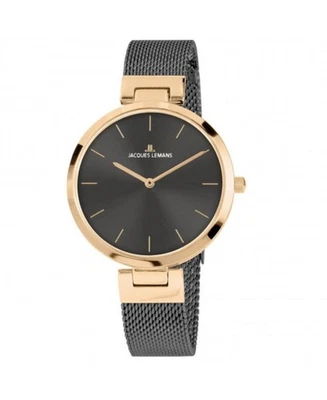 Женские кварцевые повседневные часы JACQUES LEMANS классическое платье водонепроницаемые круглые модные - Изображение 1 из 4